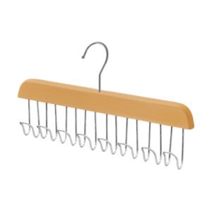Multifunctional bra wooden hanger