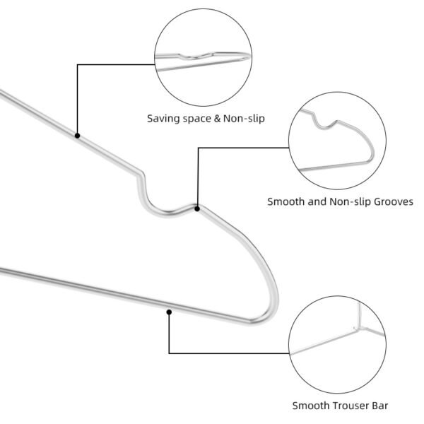 Aluminum Clothes Hangers - Image 2