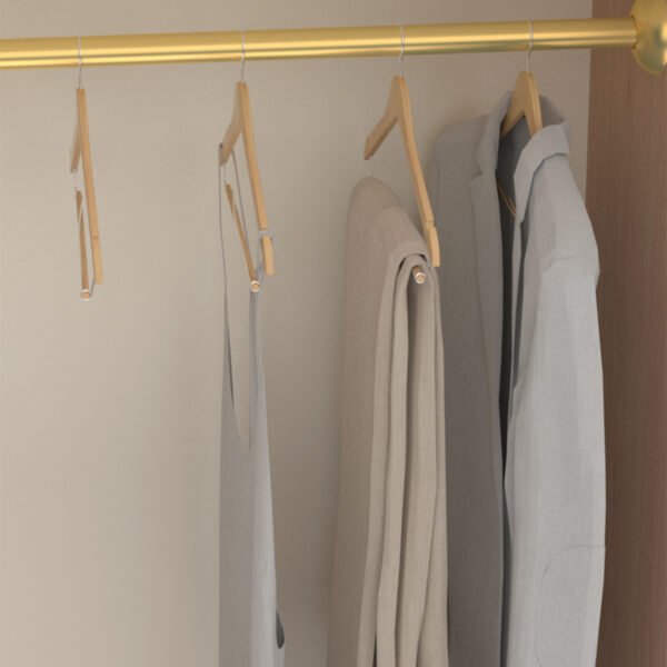 Wooden Hanger With Wide Trousers Bar - Image 5